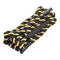 FIT505 Black/Yellow Nylon 50' Undulation Battle Rope