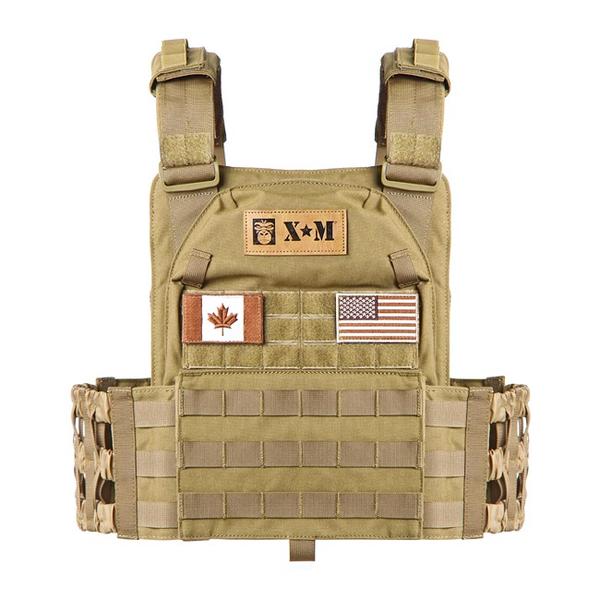 XM FITNESS Tactical Weight Vest - 20lbs