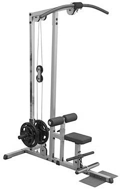 Body Solid Pro Lat Machine GLM83