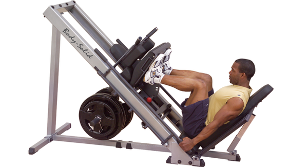 BODY-Solid Leg Press Hack Squat Machine