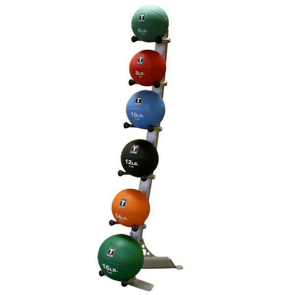 Body-SOLID Medicine Ball Rack 6