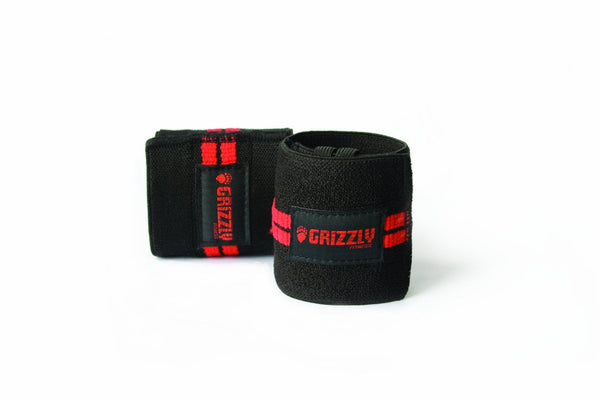 Grizzly Red Line Elastic Wrist Wrap