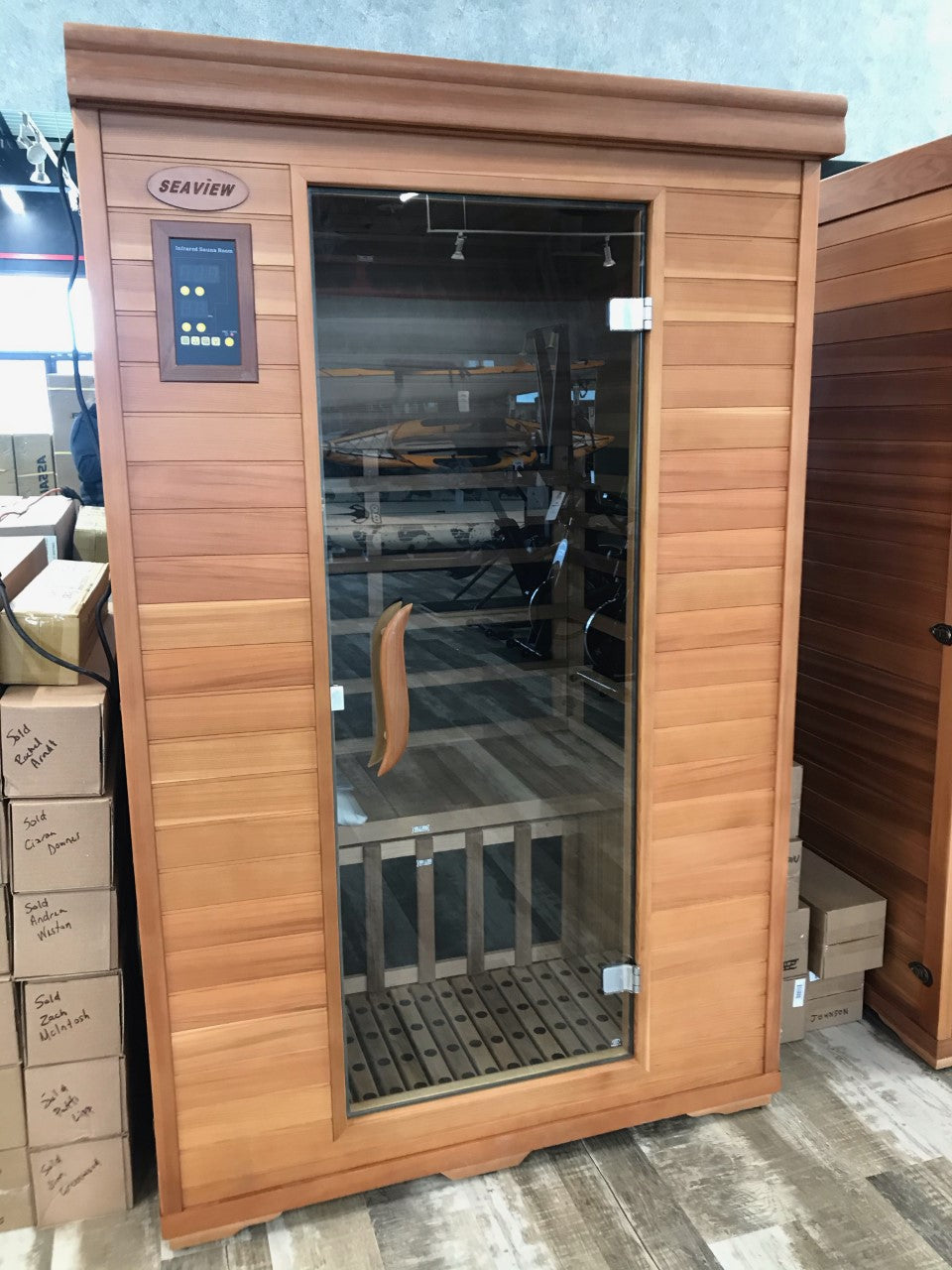 Seaview 2-Person Cedar Infrared Sauna - KN-002B