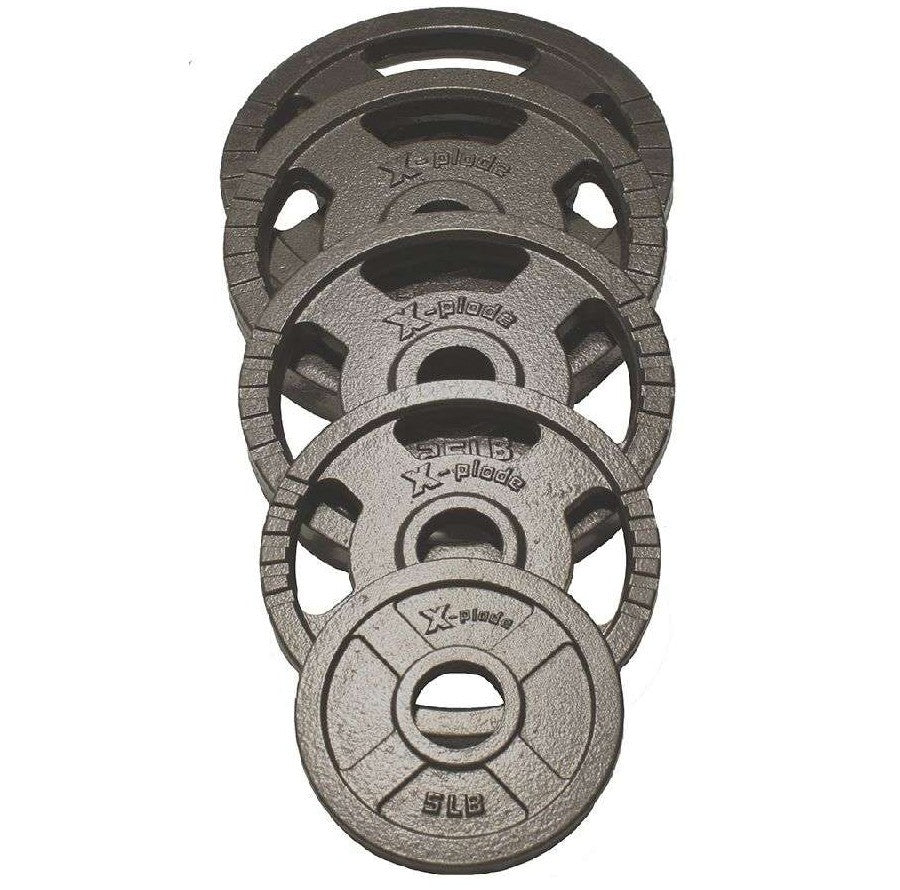 X-Plode Olympic Hammertone Steel Plate Weight