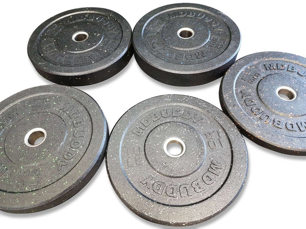 MD Buddy Olympic Crumb Rubber Bumper Plates