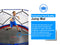 Monxter XT8 15ft Round Trampoline w/ Enclosure