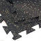 Rymar - 8mm/ 2' x 2' Rubber Tile - Interlocking Pieces
