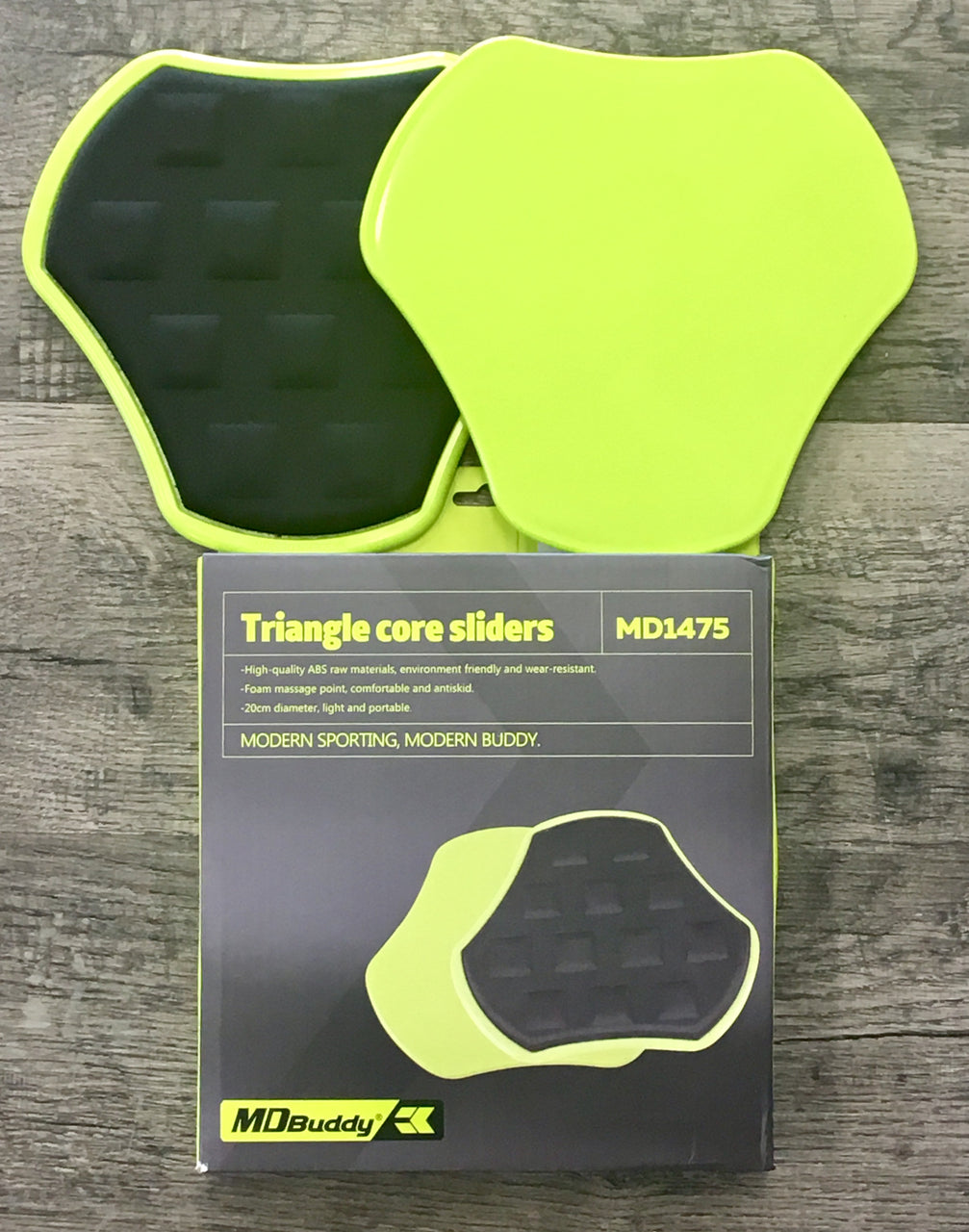 MD Buddy Triangle Core Slider Discs